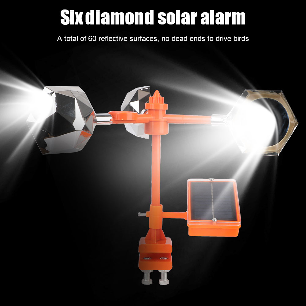 Solar Reflective Bird Repeller - Solar Bird Scarer recension och pris