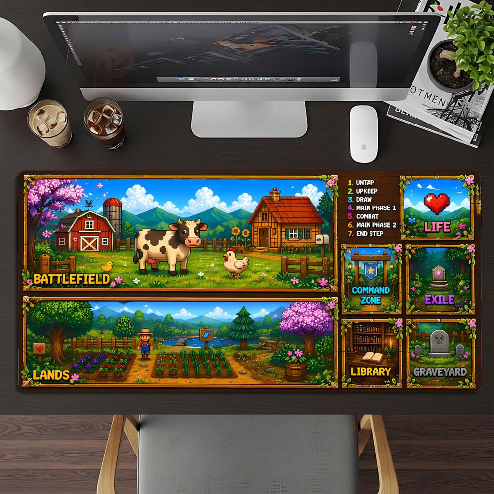 Magic Card Playmat TCG Playmat - Farming Zone recension och pris