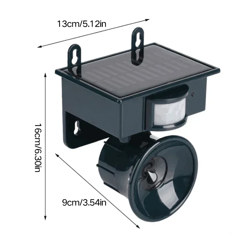 Outdoor Solar Ultrasonic Pest  - Solar Bird Scarer recension och pris
