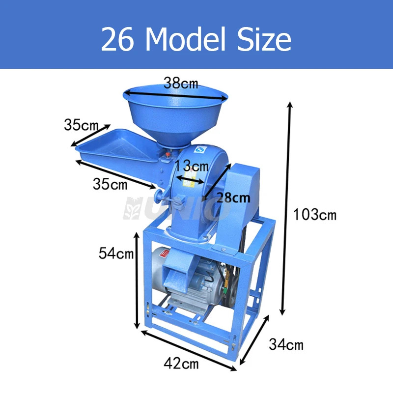 High Quality Industrial Grain  - Grain Mill Grinder recension och pris