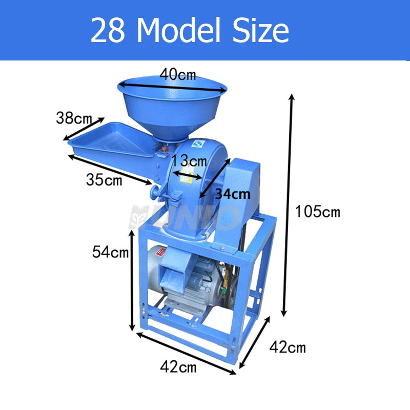 High Quality Industrial Grain  - Grain Mill Grinder recension och pris